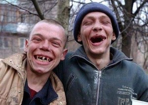 Создать мем: twins, ugly, быдло