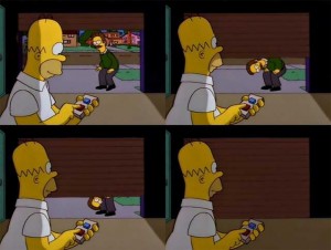 Create meme: Homer, Homer Simpson mmm, stupid simpsons
