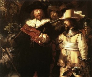 Create meme: Rembrandt Harmenszoon van Rijn the night watch, night watch painting, Rembrandt night watch 1642