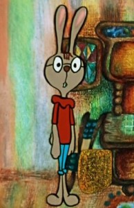 Создать мем: заяц из винни пуха союзмультфильм, винни пух мультфильм 1969 с шариком, кролик алкоголик