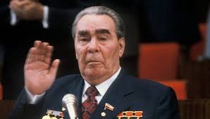 Create meme: Brezhnev