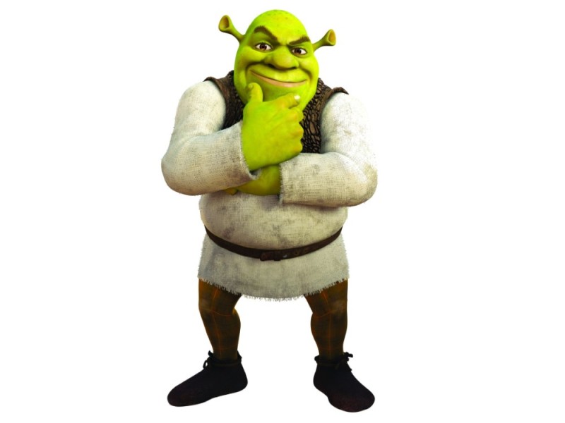 Create meme: Shrek on a transparent background, Shrek Shrek, heroes of shrek