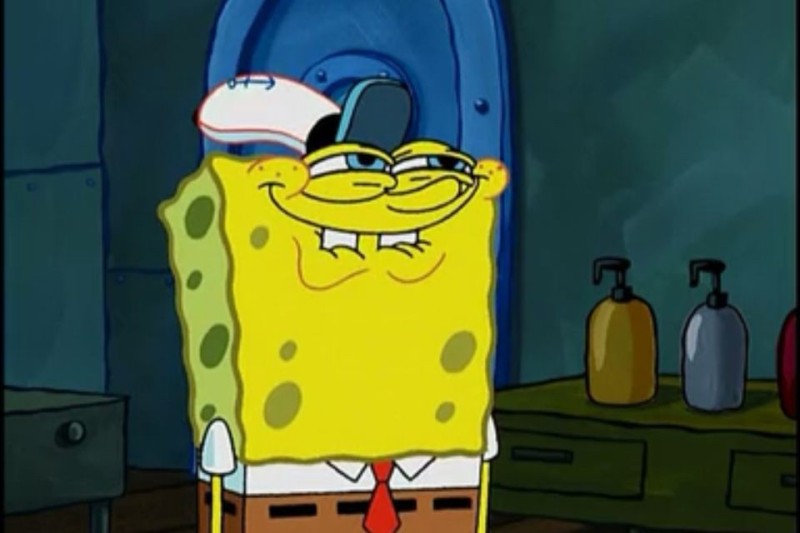 Create meme: spongebob is funny, spongebob meme, funny spongebob