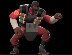 Создать мем: подрывник tf2, demoman tf2 бухает, team fortress 2 подрывник