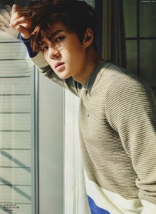 Создать мем: о сехун, handsome, suho