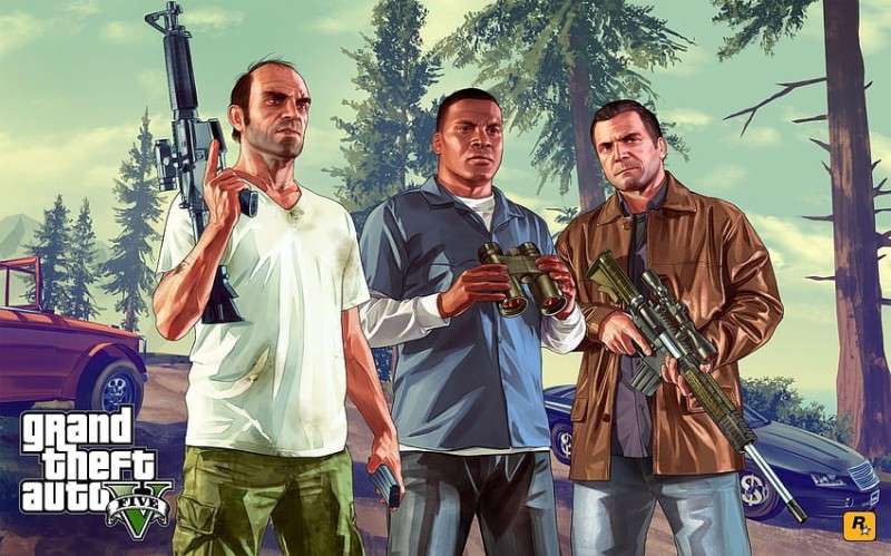 Create meme: the characters of gta 5 , grand theft auto v franklin, game GTA 5