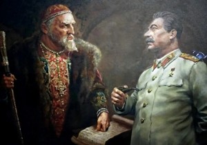 Create meme: Ivan the terrible and Stalin, Ivan the terrible