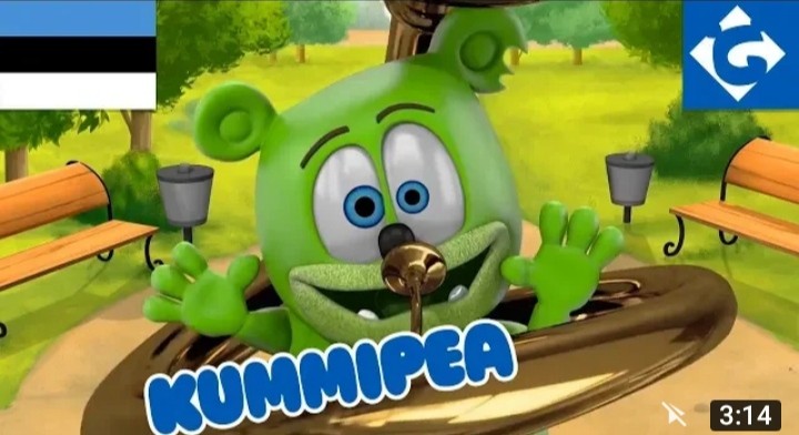 Create meme: gummy bear song, gumiber in russian, bear gummi ber