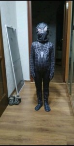Create meme: the suit spider-man