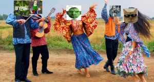 Create meme: Gypsies Tabor, Gypsy camp, Gypsy dance
