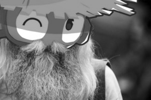 Create meme: the old man, beard, funny old people
