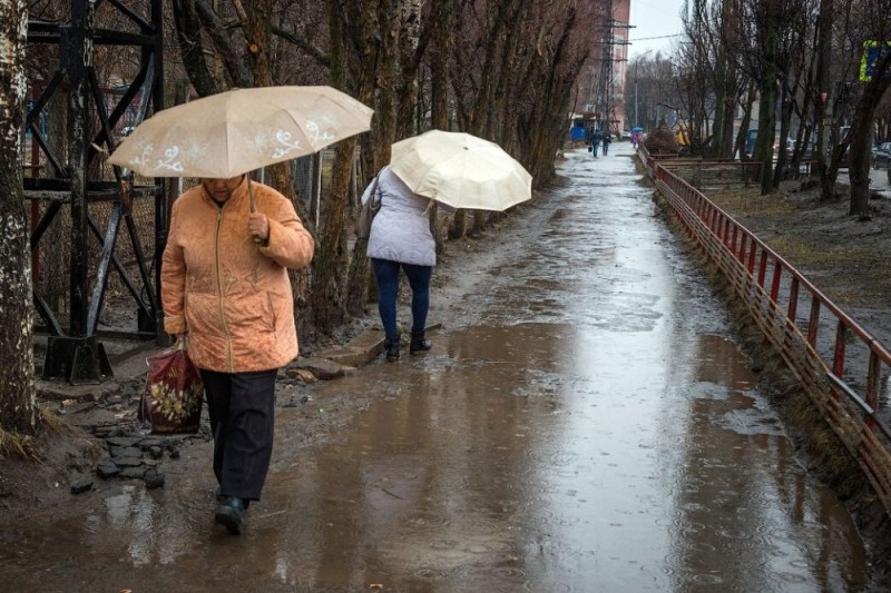 Создать мем: погода, мокрый снег, осень слякоть