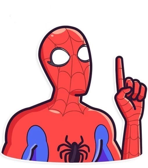 Create meme: Spider-Man, spider man sticker, spiderman stickers