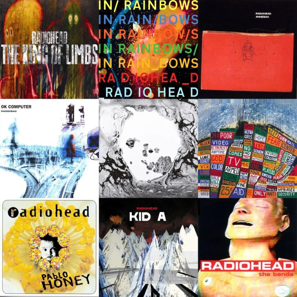 Создать мем: radiohead, radiohead обложки альбомов, kid a radiohead обложка