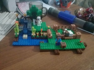 Create meme: LEGO minecraft 21114, LEGO minecraft the farm homemade, pictures of LEGO minecraft handmade