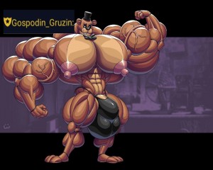 Создать мем: rent muscle growth, hyper muscle 4ch, мшк фреде накаченный