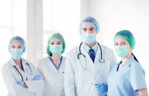 Create meme: operating room, canva, a group of doctors