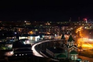 Создать мем: ночной город барнаул, ночной вид, ночной красноярск