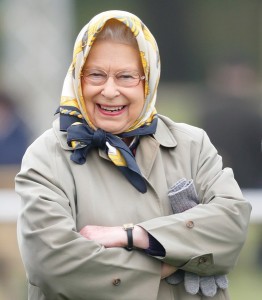 Create meme: Elizabeth ii in a kerchief, Queen Elizabeth handkerchief, Queen Elizabeth handkerchief grandmother