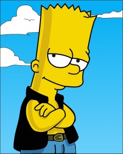 Create meme: the style of the simpsons, the simpsons, Bart Simpson