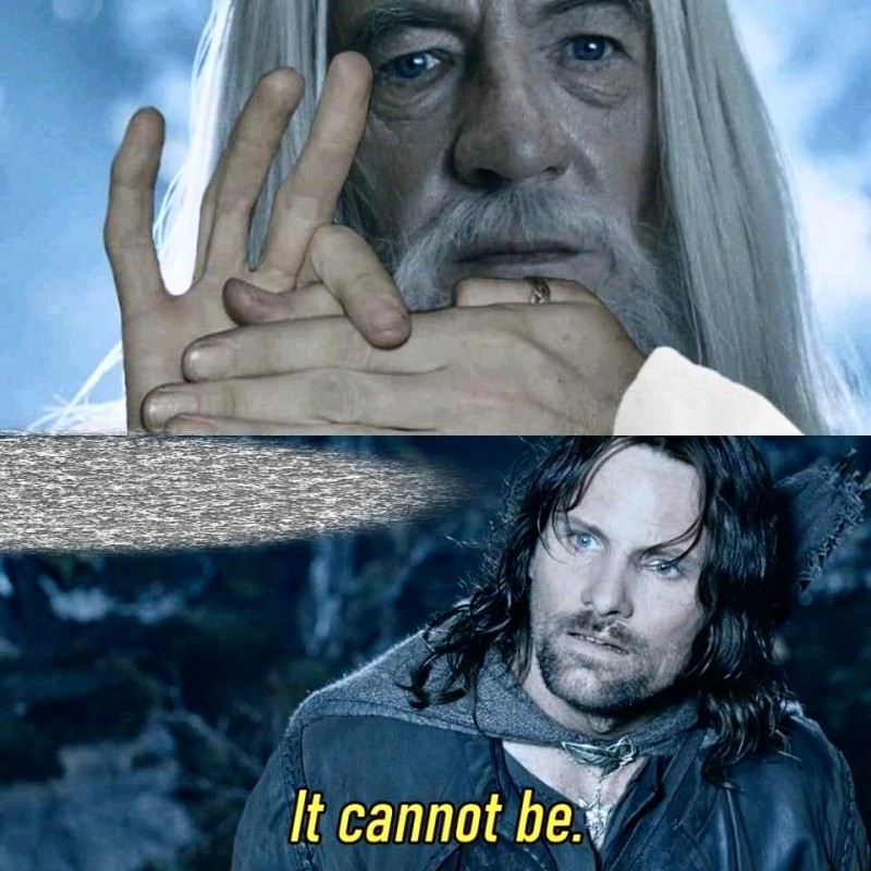 Create meme: the Lord of the rings , Gandalf the Lord of the rings, The Lord of the Rings is a new movie