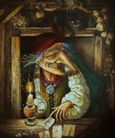 Create meme: witch, the image of Baba Yaga, Baba Yaga Varin