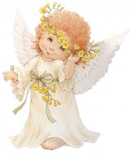 Create meme: angel clipart, angels, happy angel