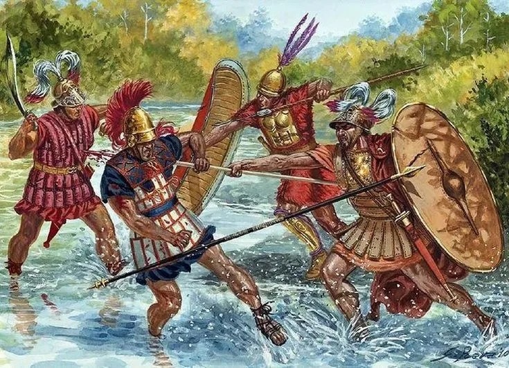 Создать мем: римские войны, воин древней греции, афинские воины гоплиты
