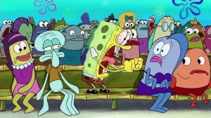 Create meme: sponge Bob square pants, spongebob Squarepants the movie 2004, spongebob square pants 2004