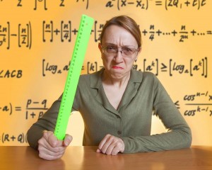 Create meme: teacher, the evil maths teacher, angry teacher