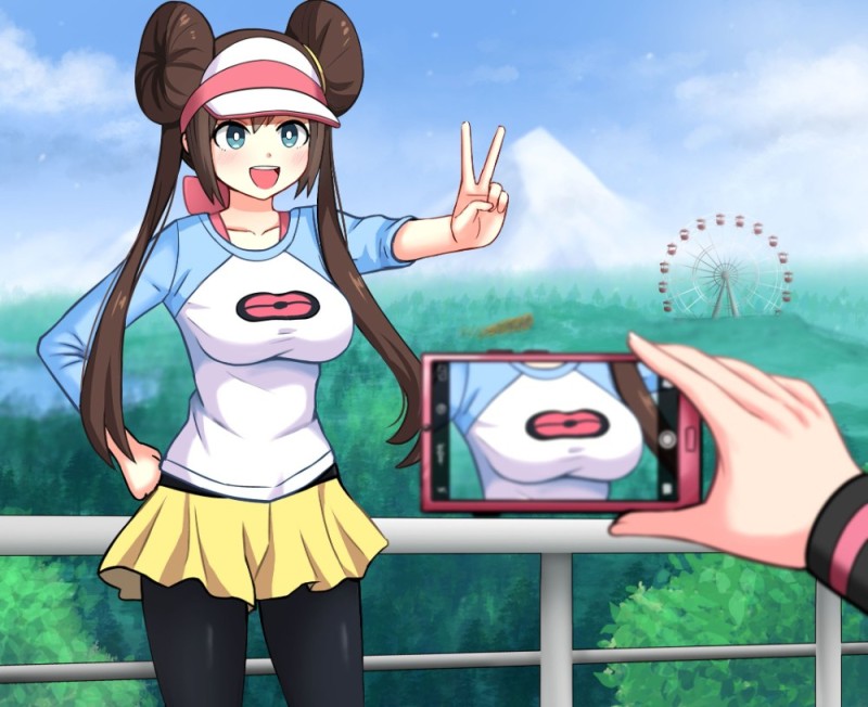 Create meme: pokemon rosa, pokemon girls, pokemon 