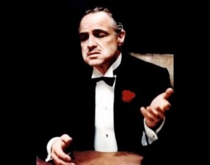 Create meme: doing it without respect, Vito Corleone, you do it without respect