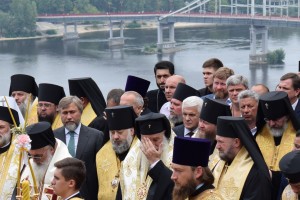 Создать мем: день крещения руси, патриарх кирилл, крестный ход