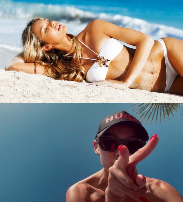 Create meme: on the beach , beautiful girl on the beach, girls on the beach 