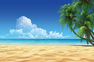 Создать мем: морской пляж, пейзаж пляж, красивый пляж