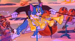 Create meme: Jerry Tom and Jerry, Tom and Jerry the cowboy, Tom and Jerry orchestra