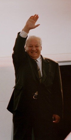 Create meme: Yeltsin, Boris Nikolayevich , yeltsin's left hand, Yeltsin the last