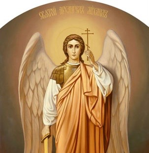 Создать мем: икона архистратига михаила, святой архангел михаил, святой архангел михаил архистратиг