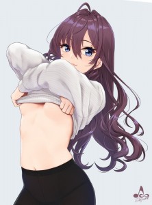 Создать мем: аниме девушки, ichinose shiki эччи, shiki ichinose