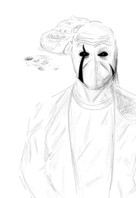 Create meme: Danny Johnson dbd, Scream drawing, underdale w d gaster