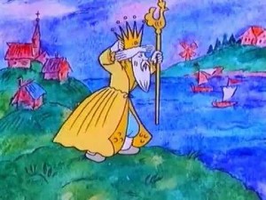 Создать мем: волшебное кольцо мультфильм царь, волшебное кольцо (мультфильм, 1979 г.), мультфильм волшебное кольцо мост
