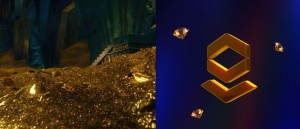 Создать мем: gold logo, криптовалюта, хоббит сокровища смауга