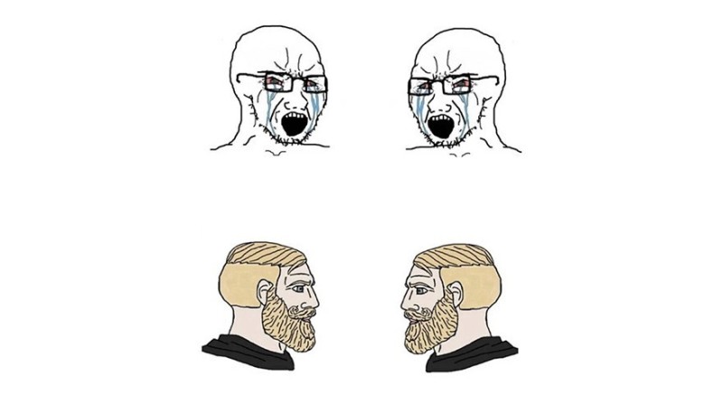 Create meme: a man with a beard meme, memes comics , memes are templates for comics