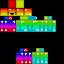 Create meme: skin for minecraft nubika rainbow, game, skins for minecraft rainbow nubik