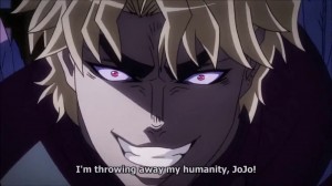 Create meme: dio jojo anime, dio Brando