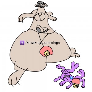 Создать мем: petunia belly inflation, человек, вымышленный персонаж