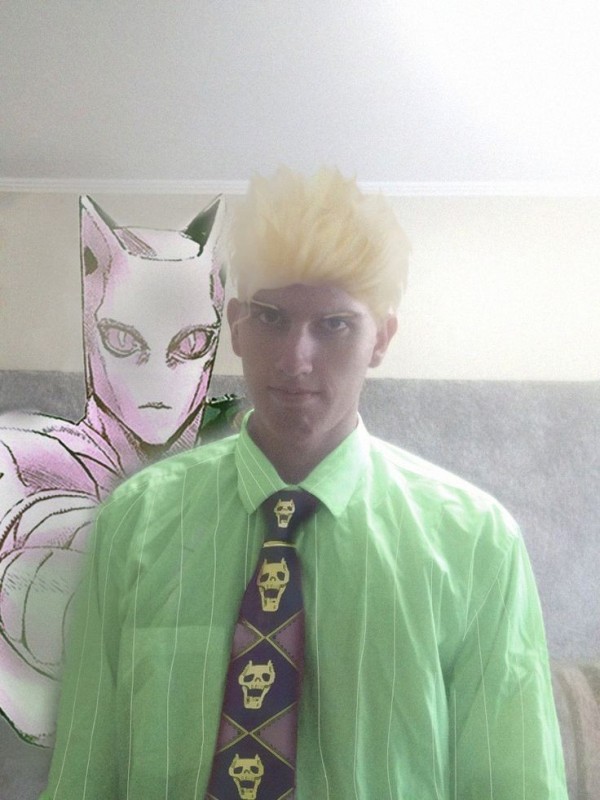 Create meme: jojo Kira Yoshikage, fictional character, yoshikage