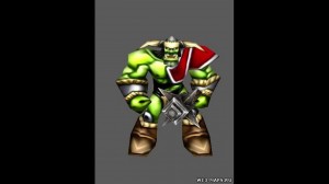 Create meme: student of Warcraft, zombie Orc, Orc Berserker