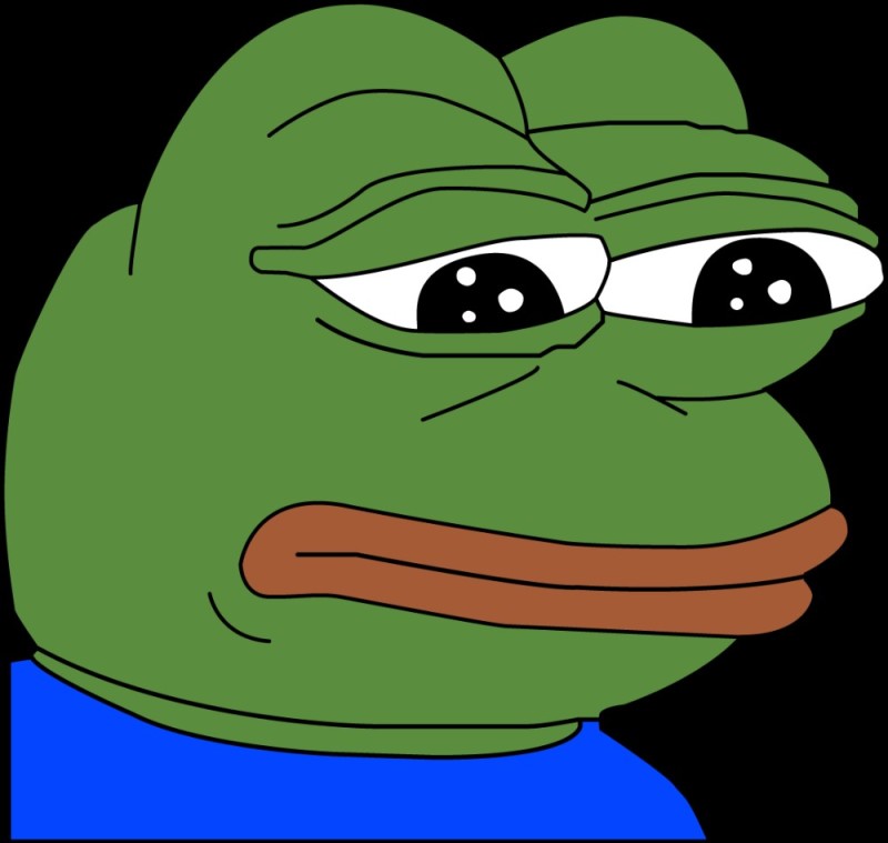 Create meme: Pepe the frog, Pepe the frog meme, Pepe the sad frog