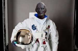 Create meme: shock astronaut, James Lovell astronaut, space suit nasa
